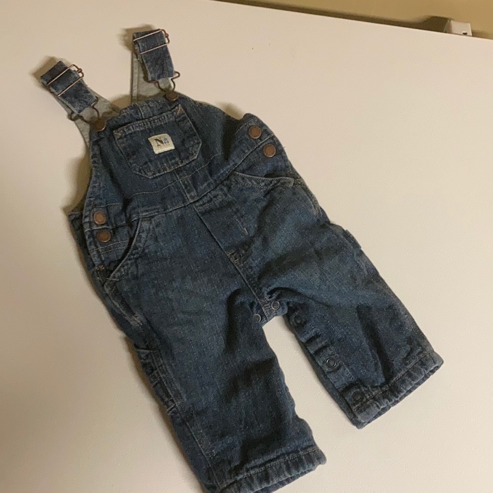 Nevada jersey lined overalls size 6 months